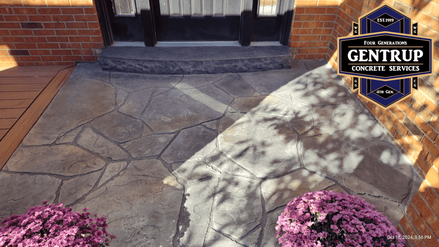 Wyoming Ohio Stamped Concrete